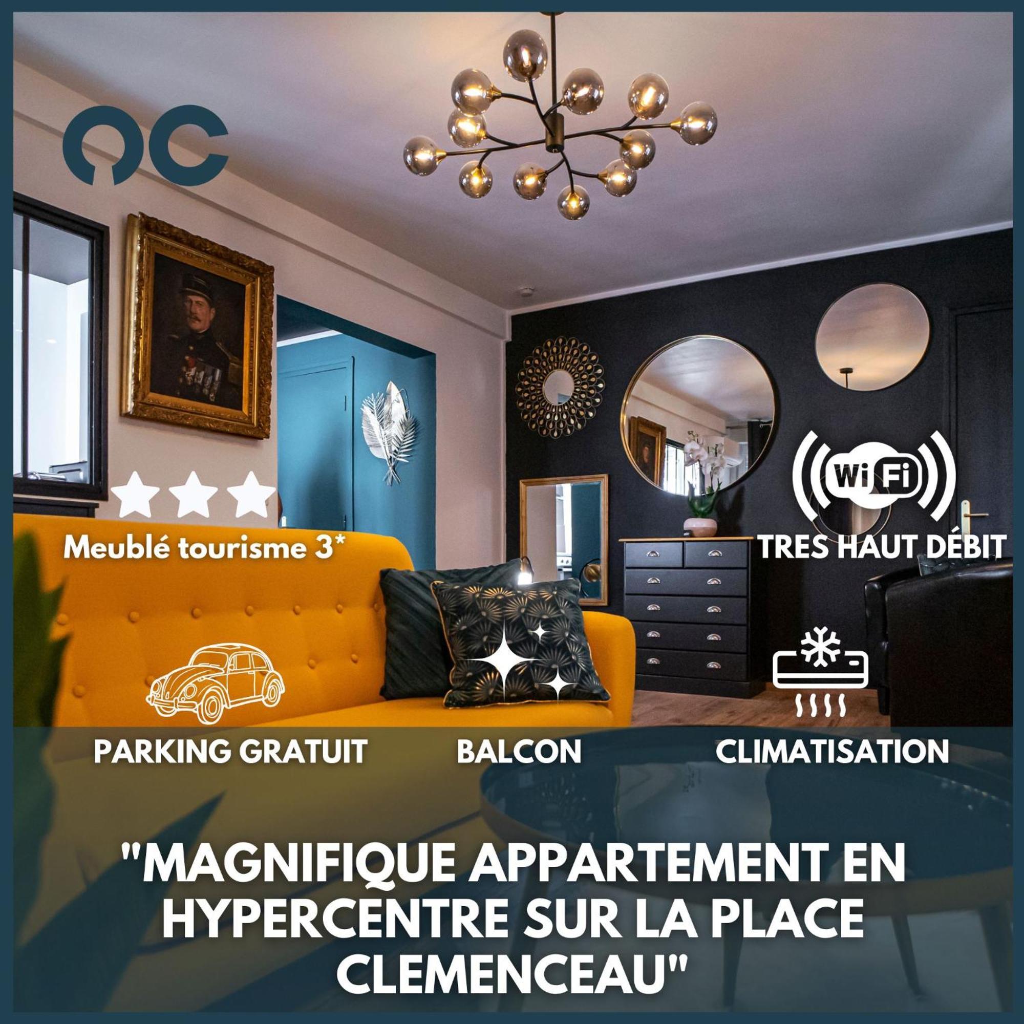 Ferienwohnung Au Palais Des Pyrenees! Hyper Centre -Clim-Balcon-Parking Gratuit Pau Exterior foto